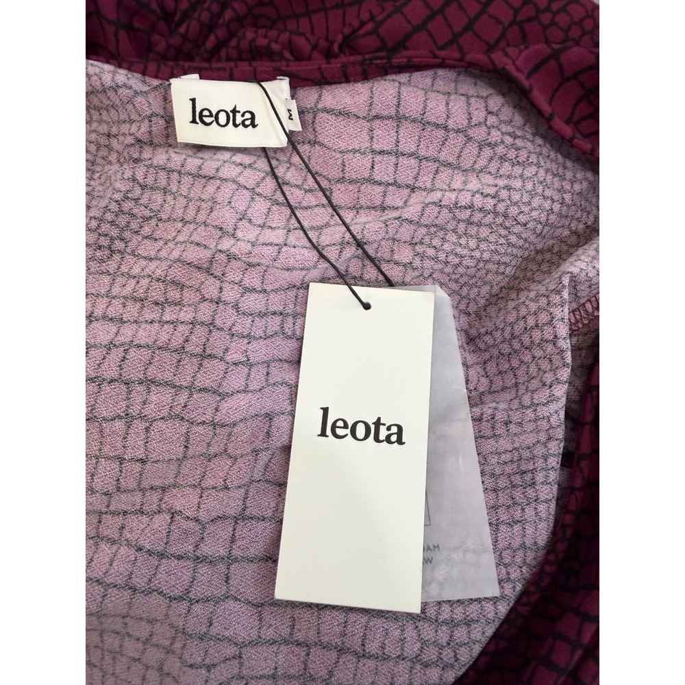 NWT Leota Crocco Raspberry Radiance Scarlett Dress Size M - Picture 6 of 10